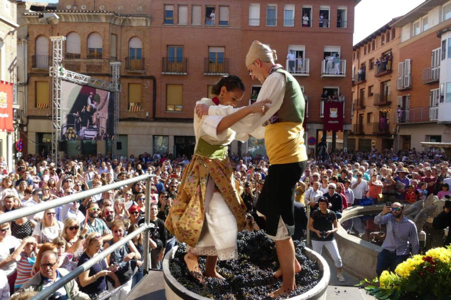 Fiesta de la vendimia en Cariñena