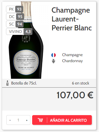 Laurent Perrier Blanc de Blans