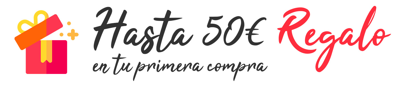 Hasta 50€ gratis en tu primera compra